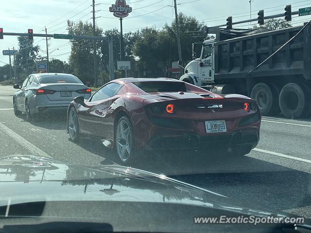 Ferrari F8 Tributo spotted in Jacksonville, Florida