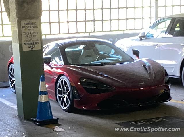 Mclaren 720S spotted in Amelia Island, Florida