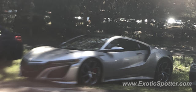 Acura NSX spotted in Amelia Island, Florida