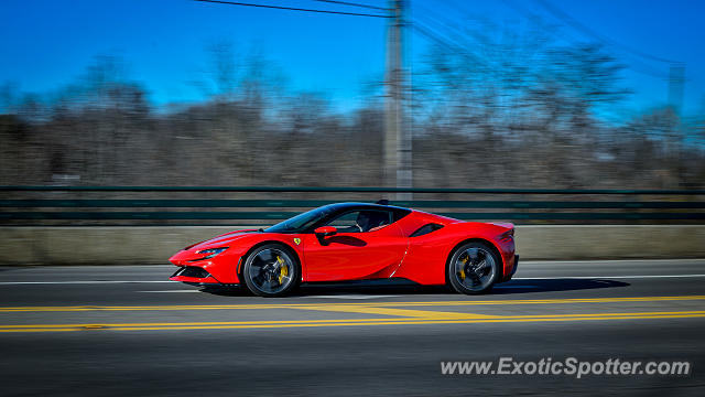 Ferrari SF90 Stradale spotted in Columbus, Ohio