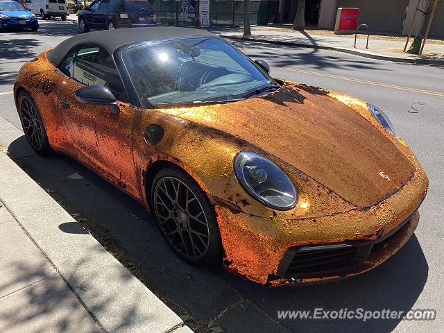 Porsche 911 spotted in Pleasanton, California