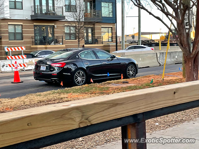 Maserati Ghibli spotted in Charlotte, North Carolina