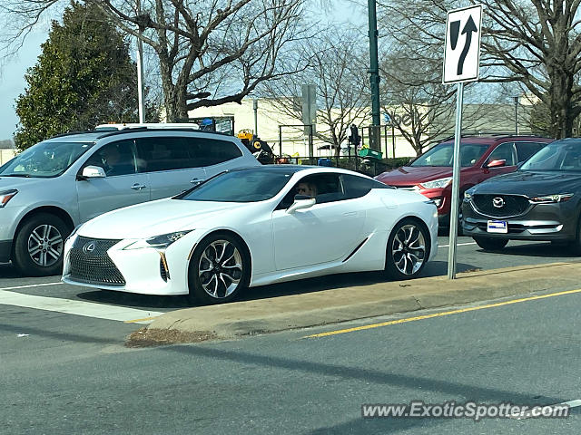 Lexus LC 500 spotted in Charlotte, North Carolina