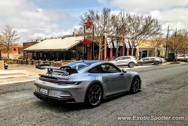 Porsche 911 GT3 spotted in Greenville, South Carolina