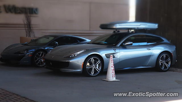 Ferrari GTC4Lusso spotted in Denver Airport, Colorado