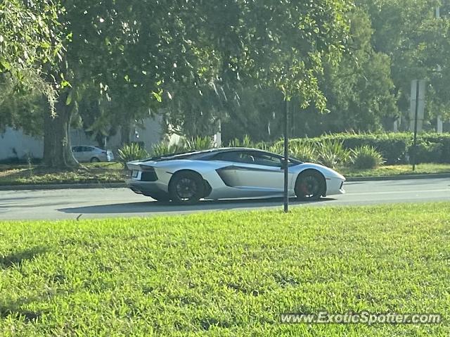 Lamborghini Aventador spotted in Jacksonville, Florida