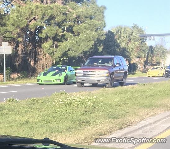 Porsche 911 GT3 spotted in Amelia Island, Florida