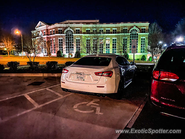 Maserati Ghibli spotted in Charlotte, North Carolina