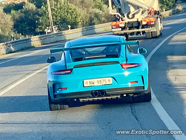 Porsche 911 GT3 spotted in Almancil, Portugal