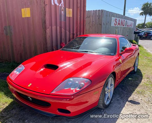 Ferrari 575M spotted in Amelia Island, Florida