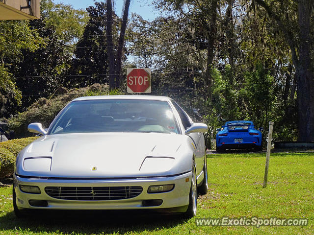 Ferrari 456 spotted in Amelia Island, Florida