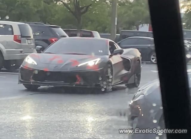 Chevrolet Corvette Z06 spotted in Jacksonville, Florida