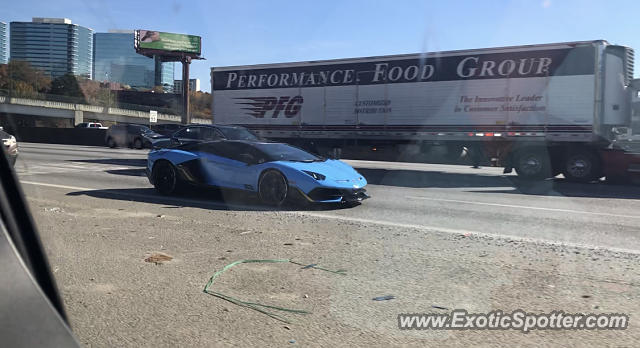 Lamborghini Aventador spotted in Atlanta, Georgia