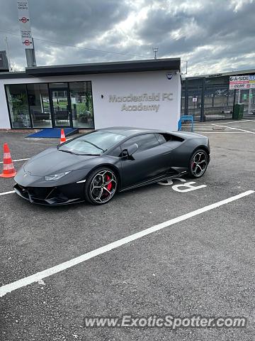 Lamborghini Huracan spotted in Macclesfield, United Kingdom