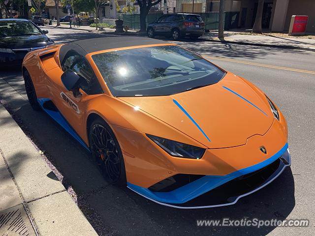Lamborghini Huracan spotted in Pleasanton, California
