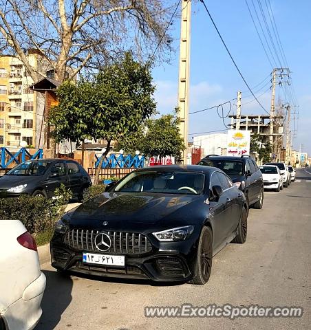 Mercedes AMG GT spotted in Tehran, Iran