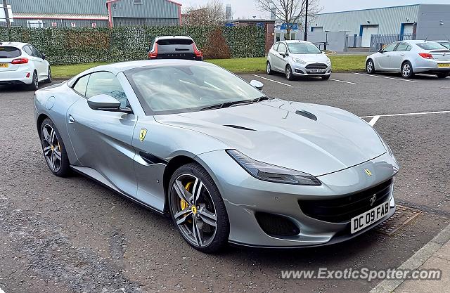 Ferrari Portofino spotted in Wallsend, United Kingdom