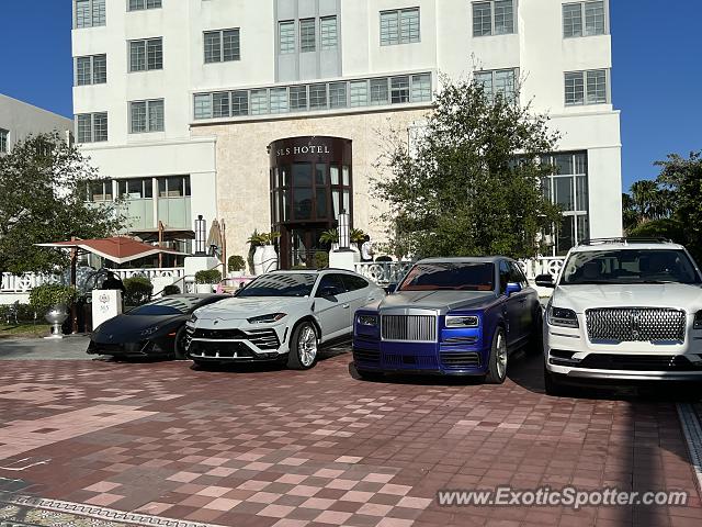 Rolls-Royce Cullinan spotted in South Beach, Florida