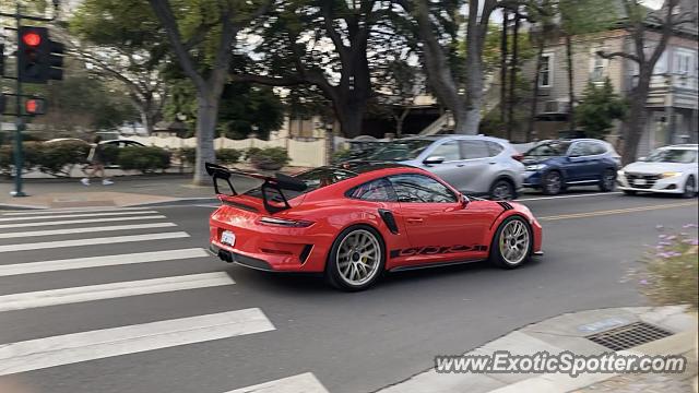 Porsche 911 GT3 spotted in Pleasanton, California
