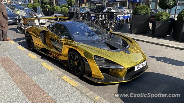 Mclaren Senna spotted in Paris, France