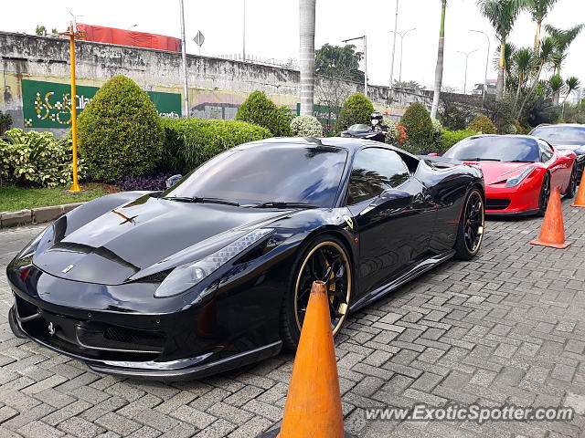 Ferrari 458 Italia spotted in Jakarta, Indonesia