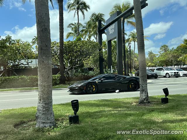 Ferrari SF90 Stradale spotted in Bal Harbour, Florida