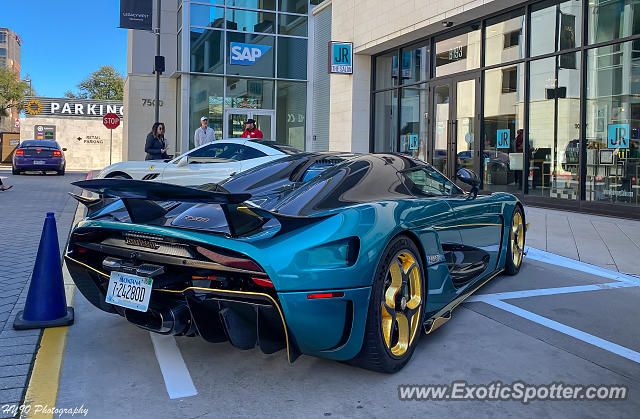 Koenigsegg Regera spotted in Frisco, Texas