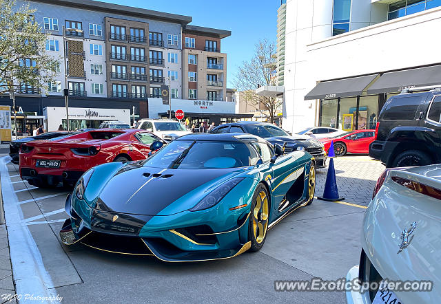 Koenigsegg Regera spotted in Frisco, Texas