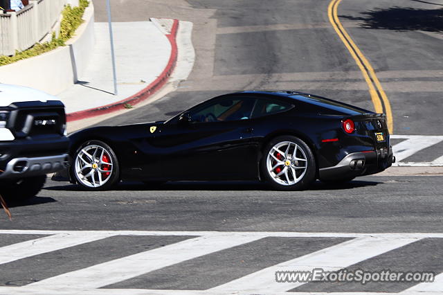 Ferrari F12 spotted in Montecito, California