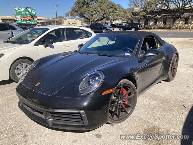 Porsche 911 spotted in Dripping Springs, Texas