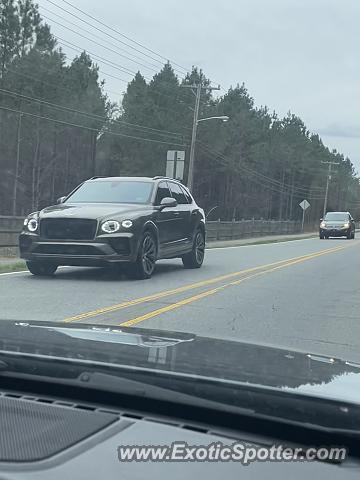 Bentley Bentayga spotted in Davidson, North Carolina