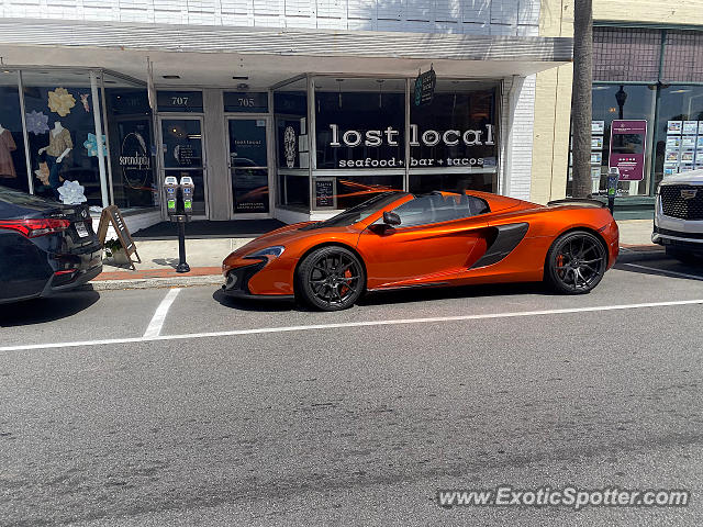 Mclaren 650S spotted in Beaufort, South Carolina
