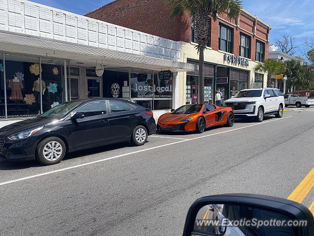 Mclaren 650S spotted in Beaufort, South Carolina