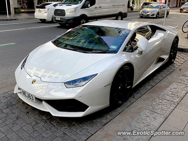 Lamborghini Huracan spotted in Auckland, New Zealand