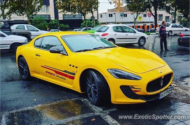 Maserati GranTurismo spotted in Tehran, Iran