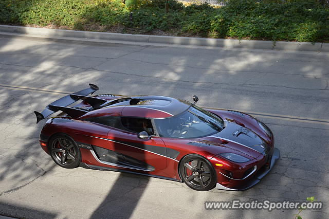 Koenigsegg Agera R spotted in Los, California