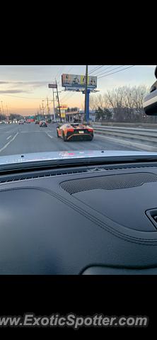 Lamborghini Aventador spotted in Hackensack, New Jersey