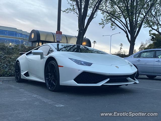 Lamborghini Huracan spotted in Pleasanton, California