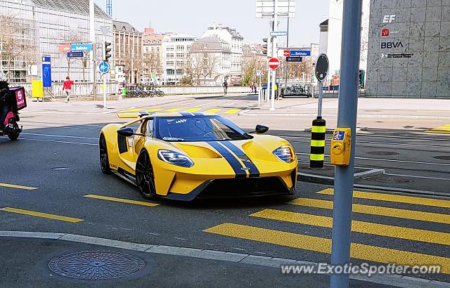 Ford GT spotted in Zurich, Switzerland