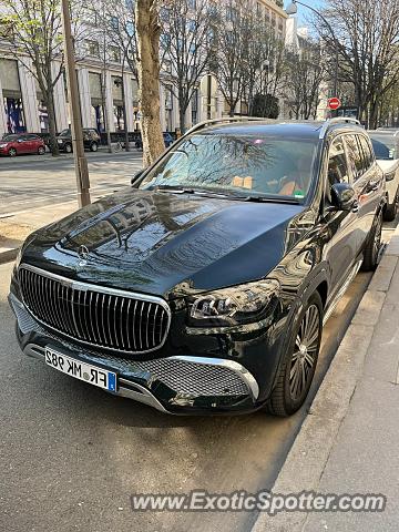Mercedes Maybach spotted in Paris, France