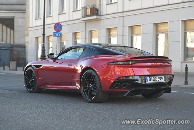 Aston Martin DBS spotted in Warsaw, Poland