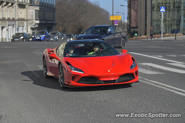 Ferrari F8 Tributo spotted in Warsaw, Poland