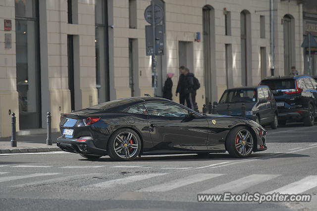 Ferrari Portofino spotted in Warsaw, Poland