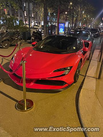 Ferrari SF90 Stradale spotted in Paris, France