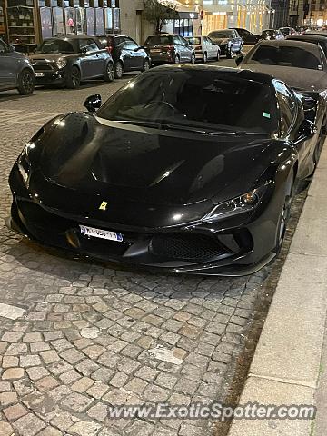Ferrari F8 Tributo spotted in Paris., France