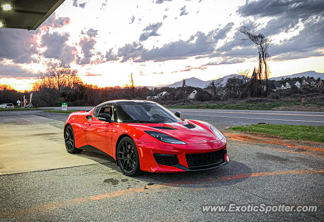 Lotus Evora spotted in Goode, Virginia
