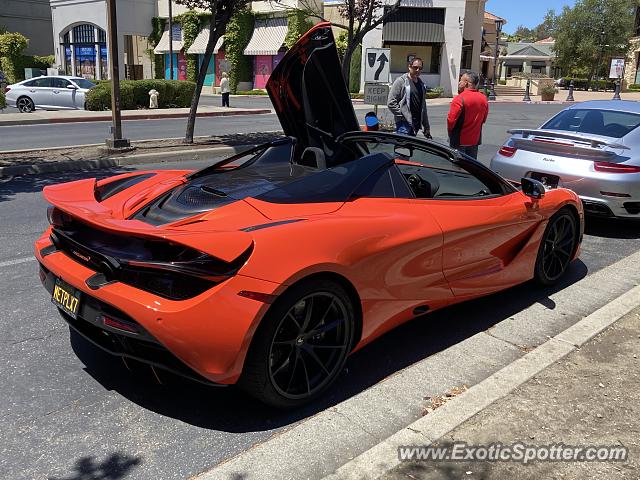 Mclaren 720S spotted in Danville, California