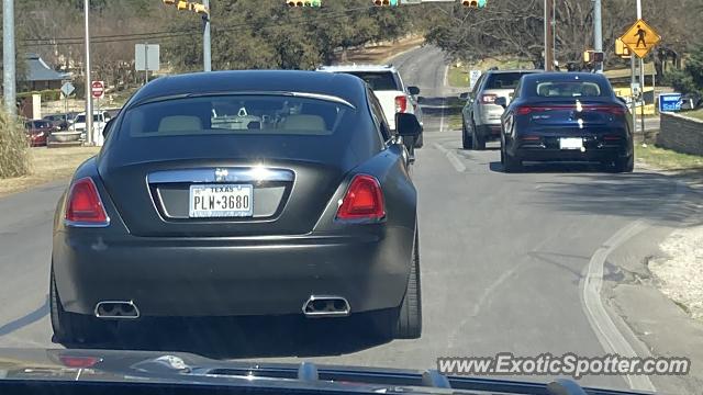 Rolls-Royce Wraith spotted in Austin, Texas