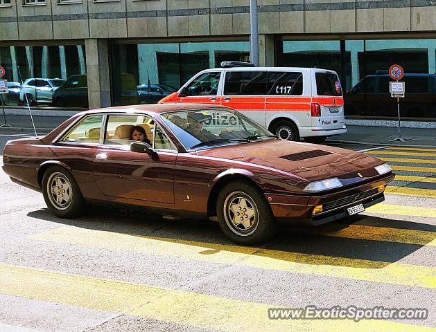 Ferrari 412 spotted in Zürich, Switzerland