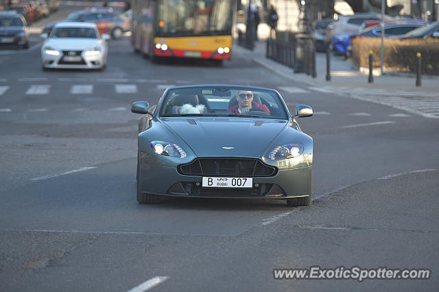 Aston Martin Vantage spotted in Warsaw, Poland
